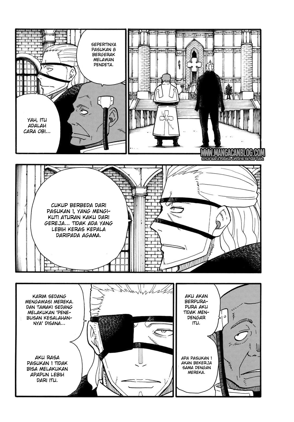 Enen no Shouboutai chapter 111 halaman 9