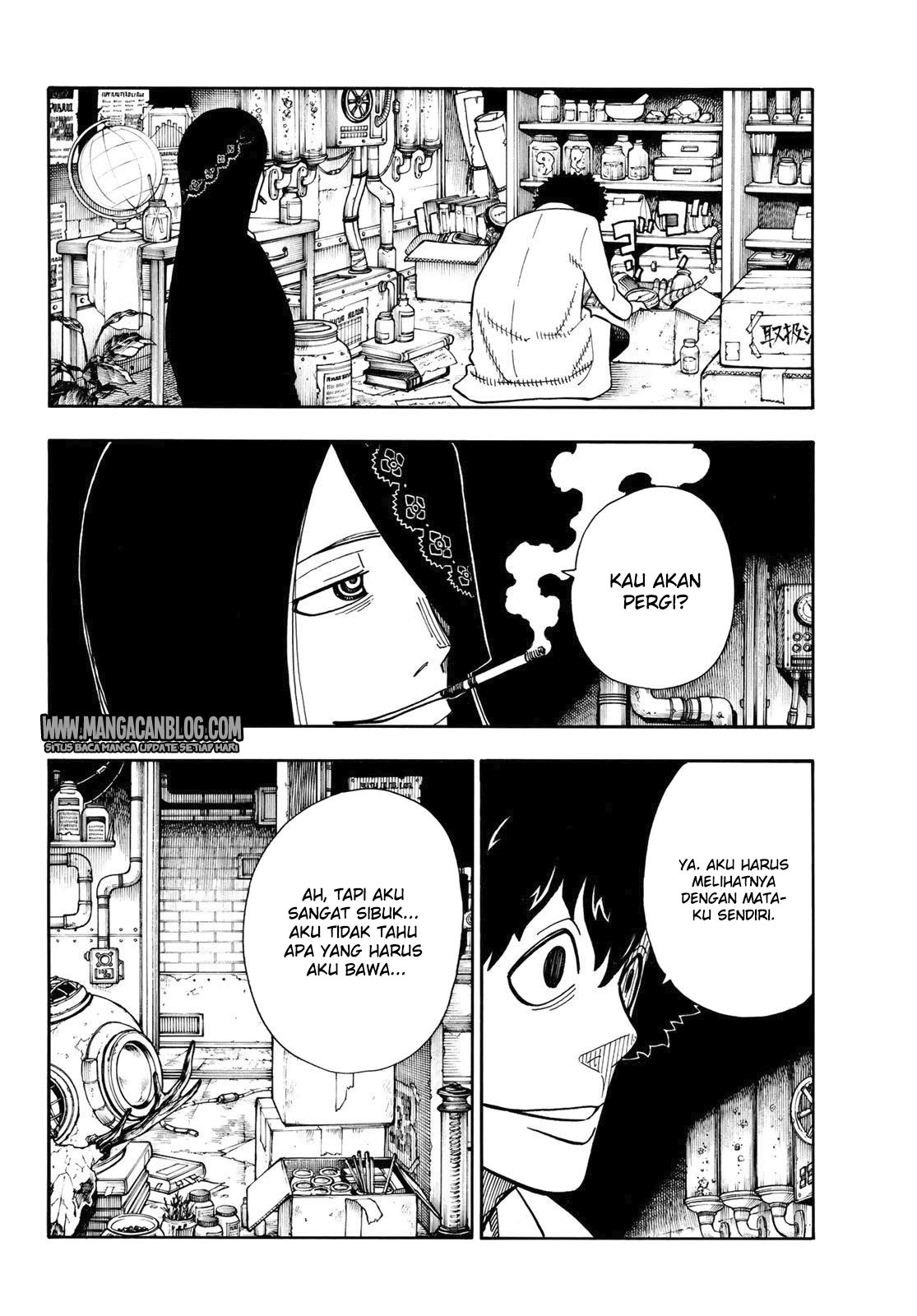 Enen no Shouboutai chapter 111 halaman 13