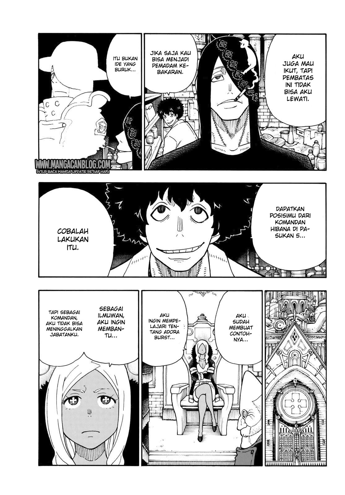 Enen no Shouboutai chapter 111 halaman 14