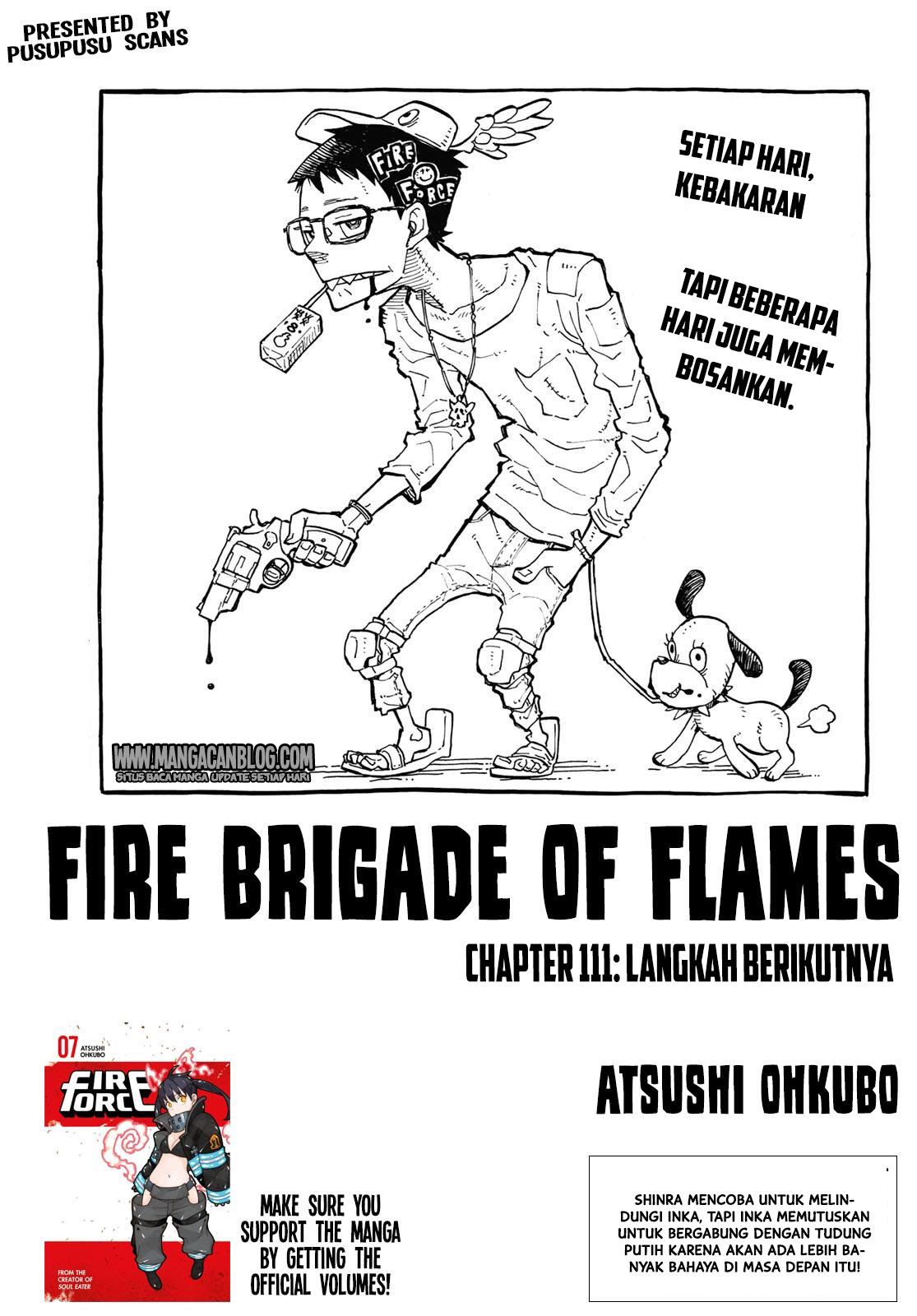 Enen no Shouboutai chapter 111 halaman 20