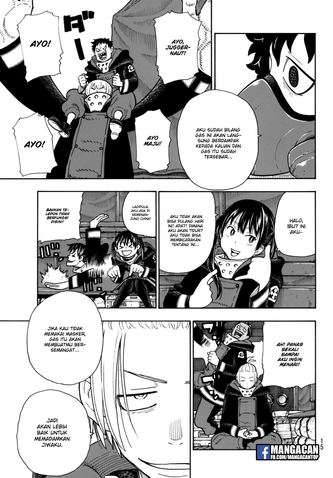 Enen no Shouboutai chapter 113 halaman 7