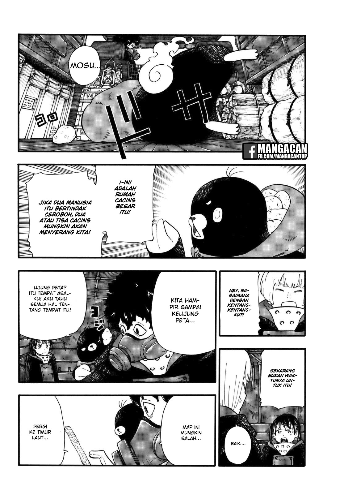 Enen no Shouboutai chapter 113 halaman 21