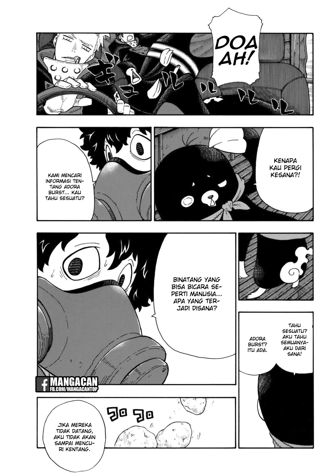 Enen no Shouboutai chapter 113 halaman 22