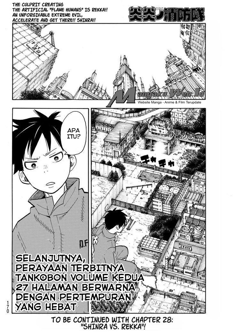 Enen no Shouboutai chapter 27 halaman 18