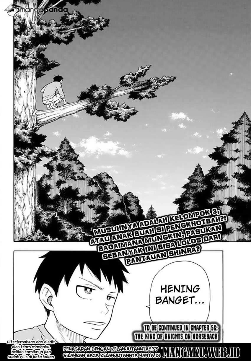 Enen no Shouboutai chapter 55 halaman 21