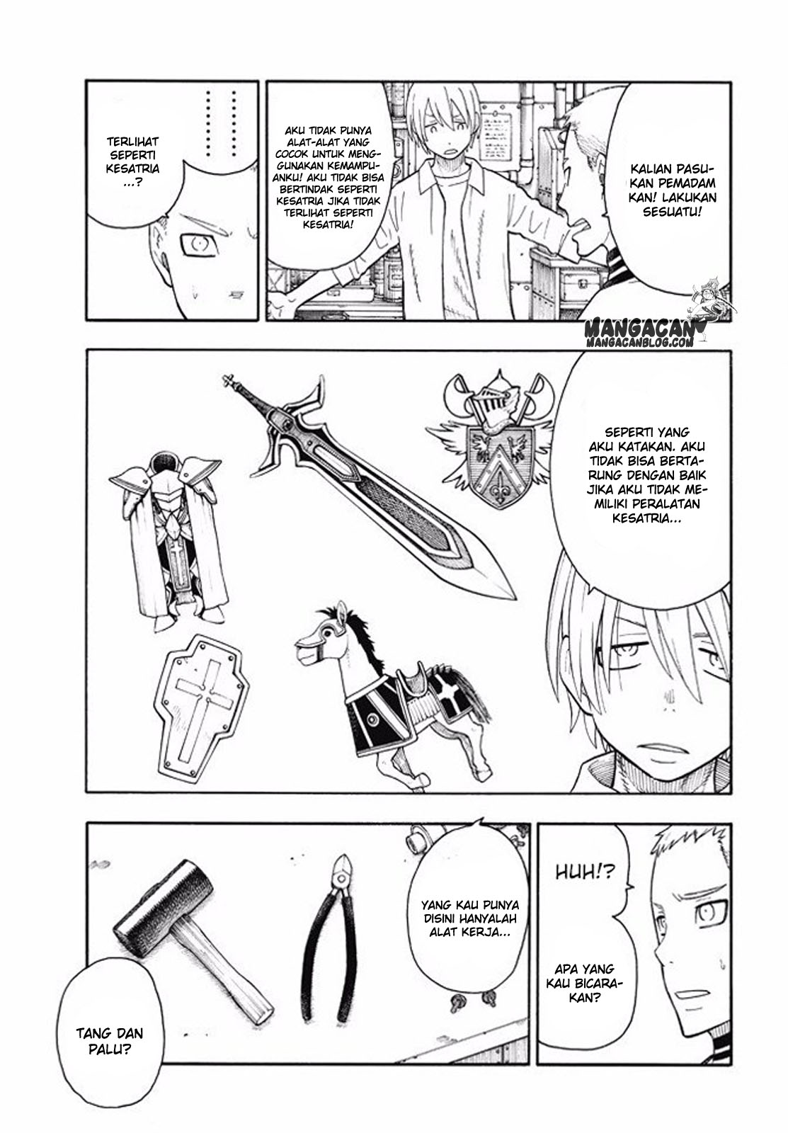 Enen no Shouboutai chapter 56 halaman 4