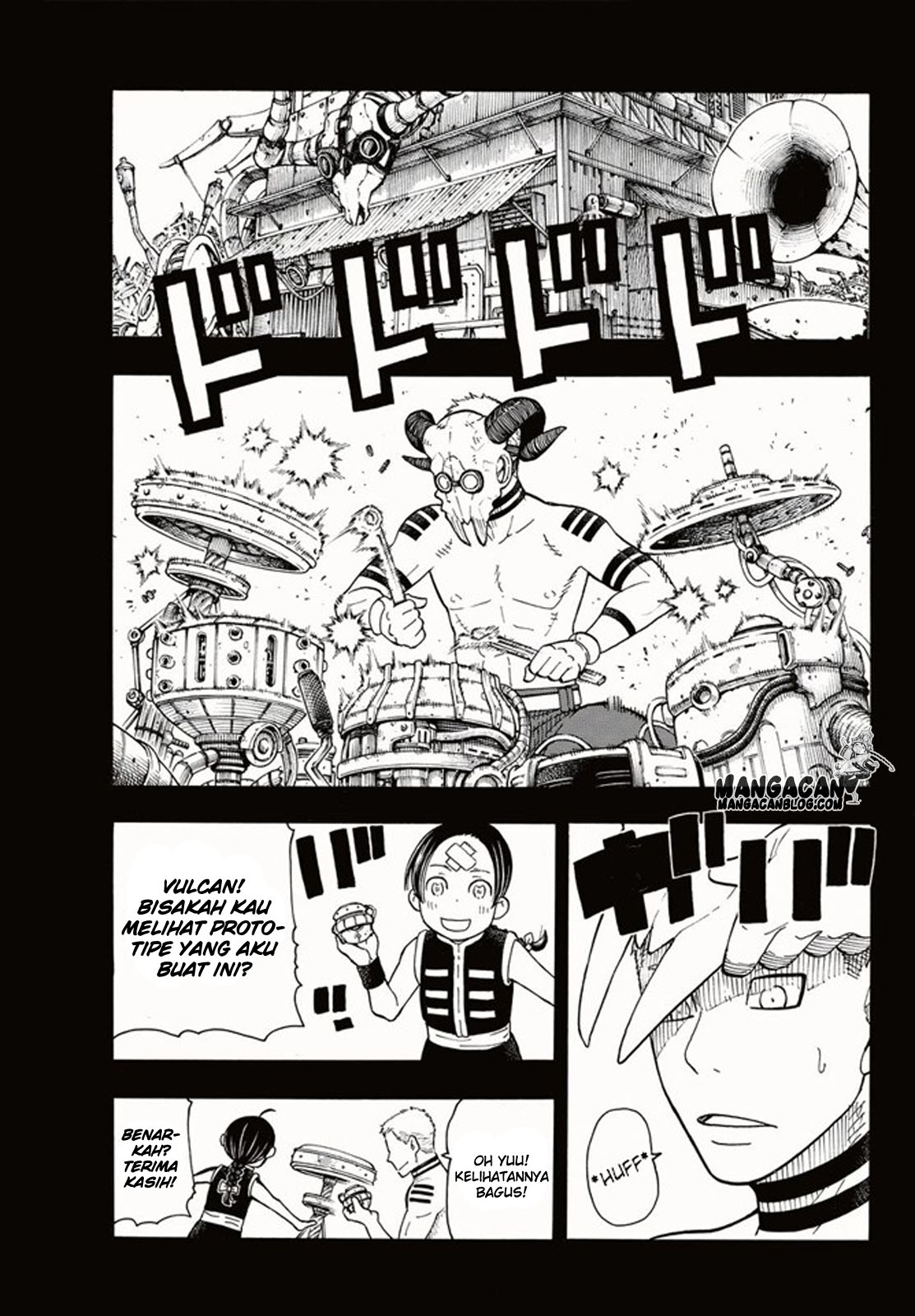 Enen no Shouboutai chapter 58 halaman 4