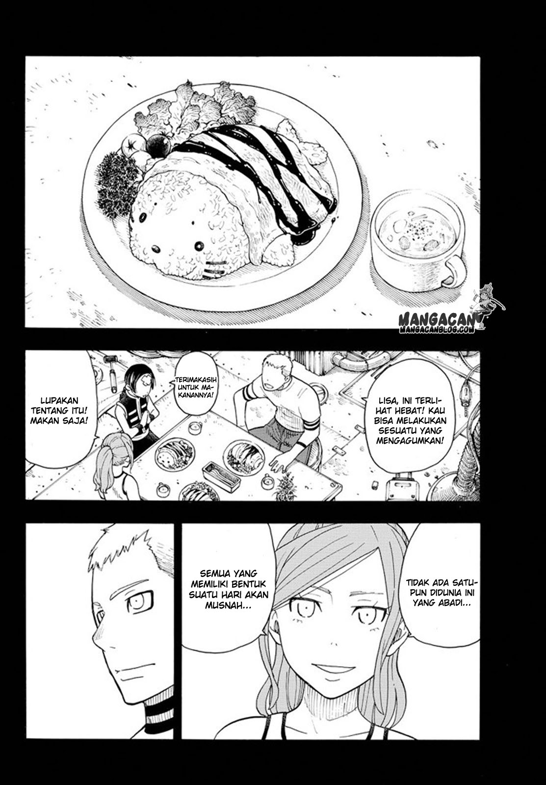 Enen no Shouboutai chapter 58 halaman 7