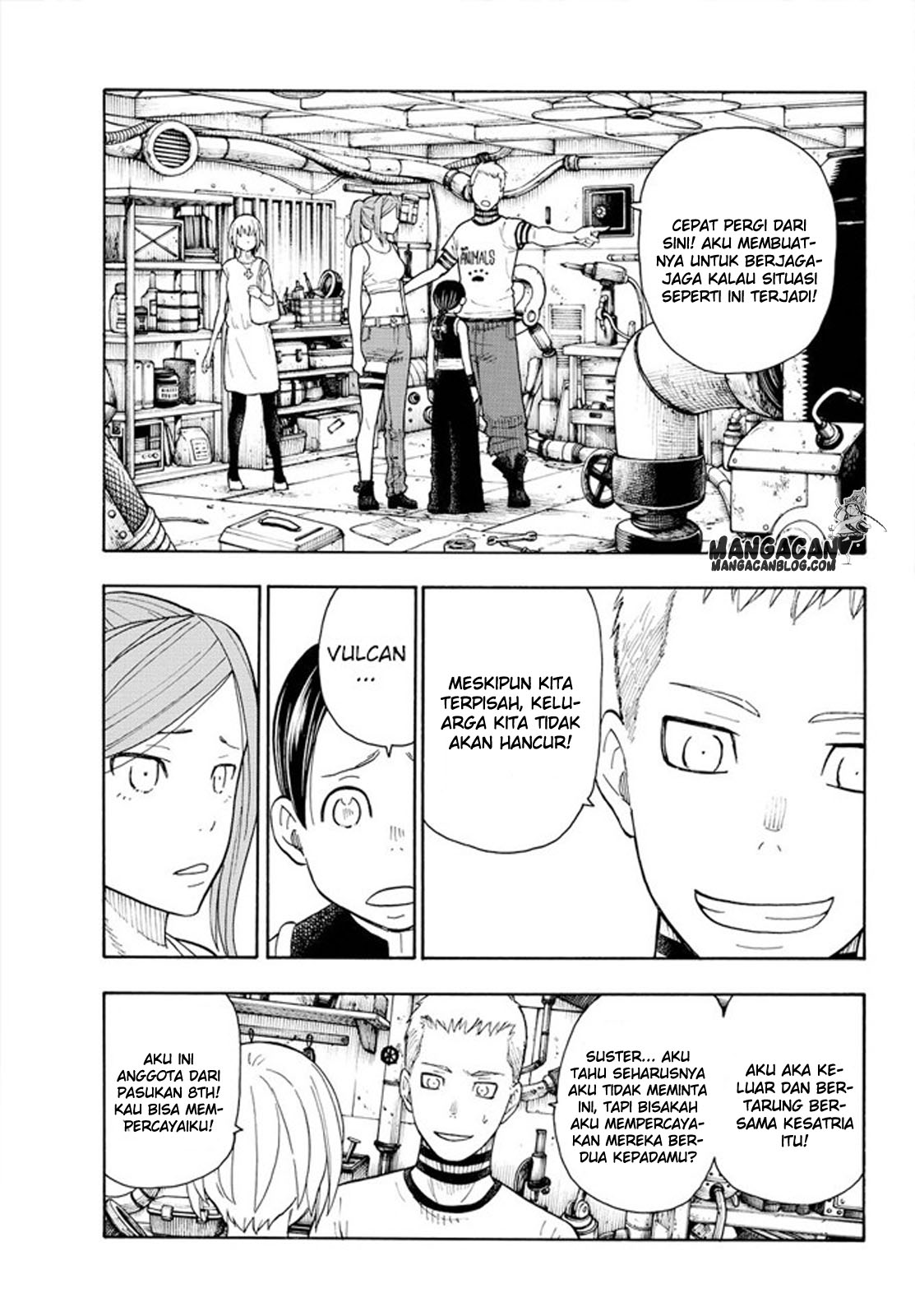 Enen no Shouboutai chapter 58 halaman 10