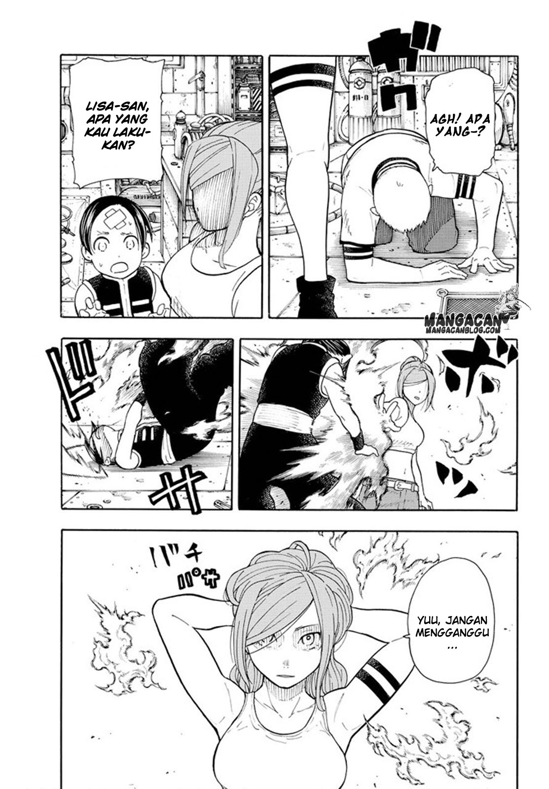 Enen no Shouboutai chapter 58 halaman 12