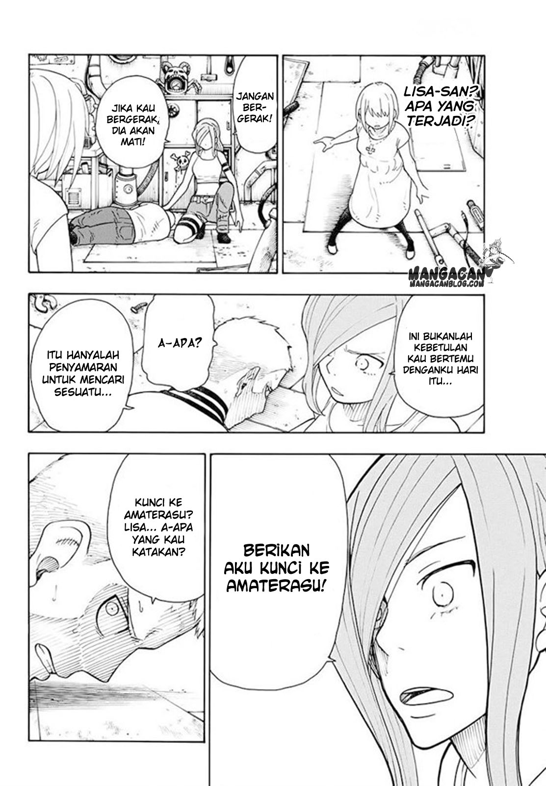 Enen no Shouboutai chapter 58 halaman 13