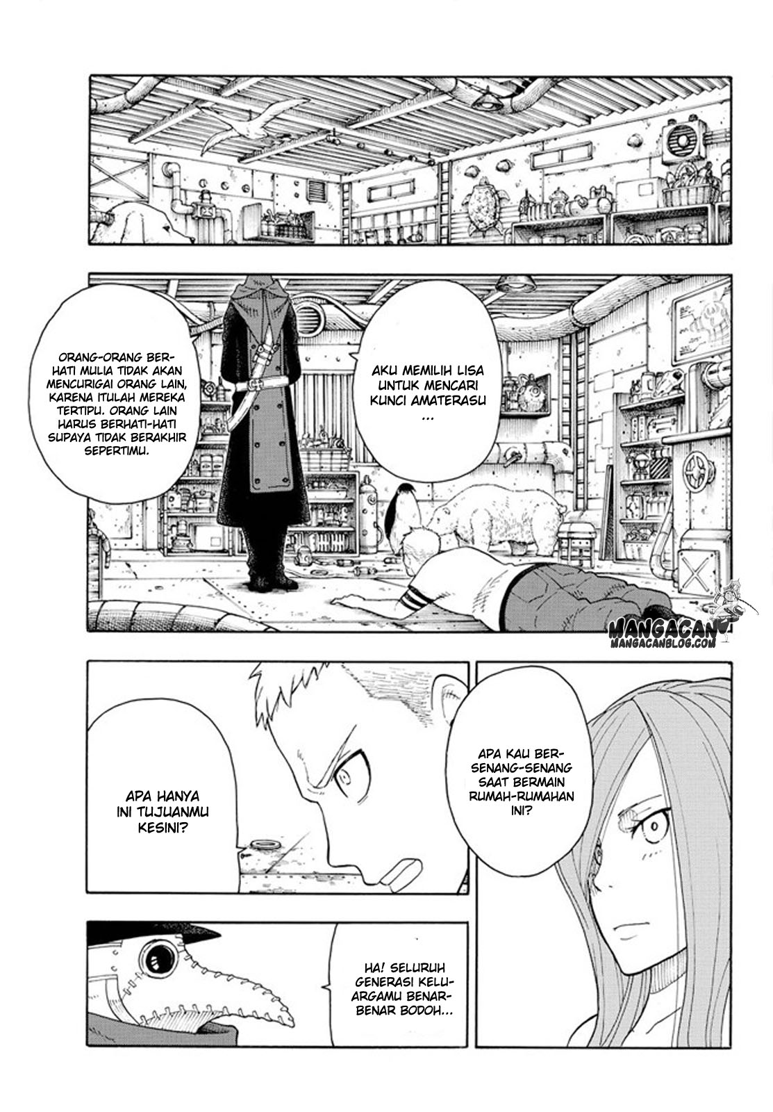 Enen no Shouboutai chapter 59 halaman 8