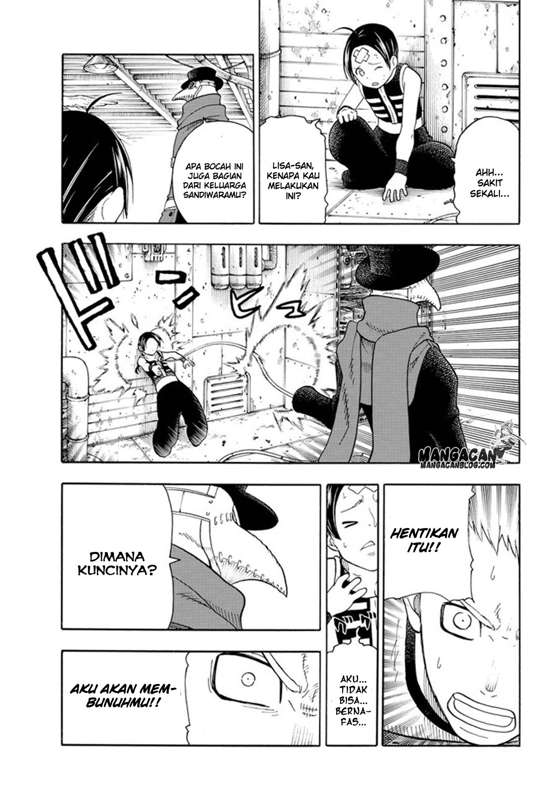 Enen no Shouboutai chapter 59 halaman 10