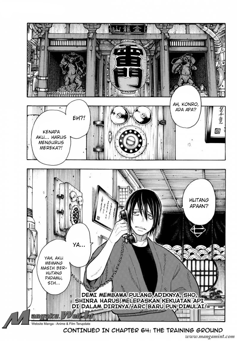 Enen no Shouboutai chapter 63 halaman 20