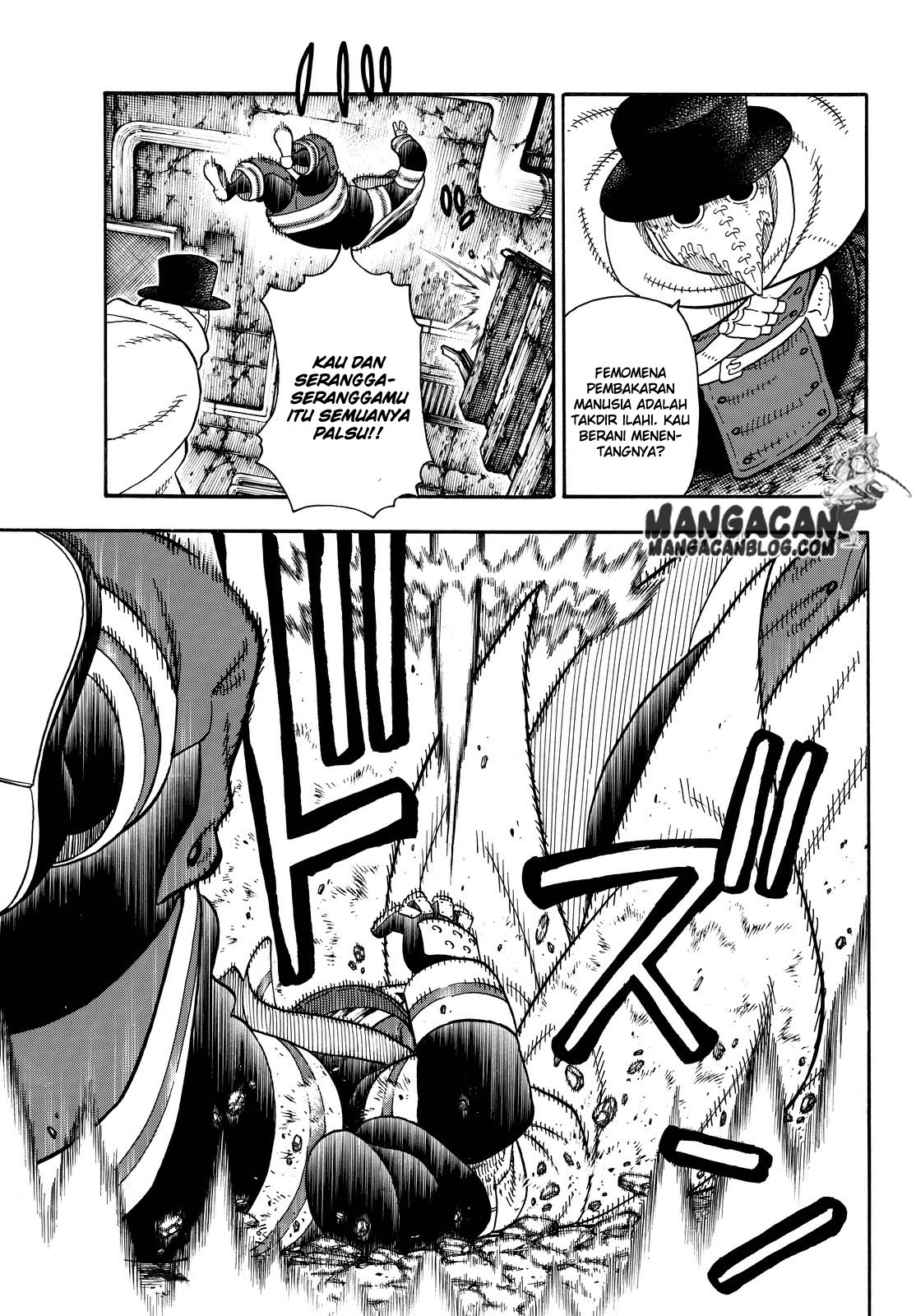 Enen no Shouboutai chapter 77 halaman 8
