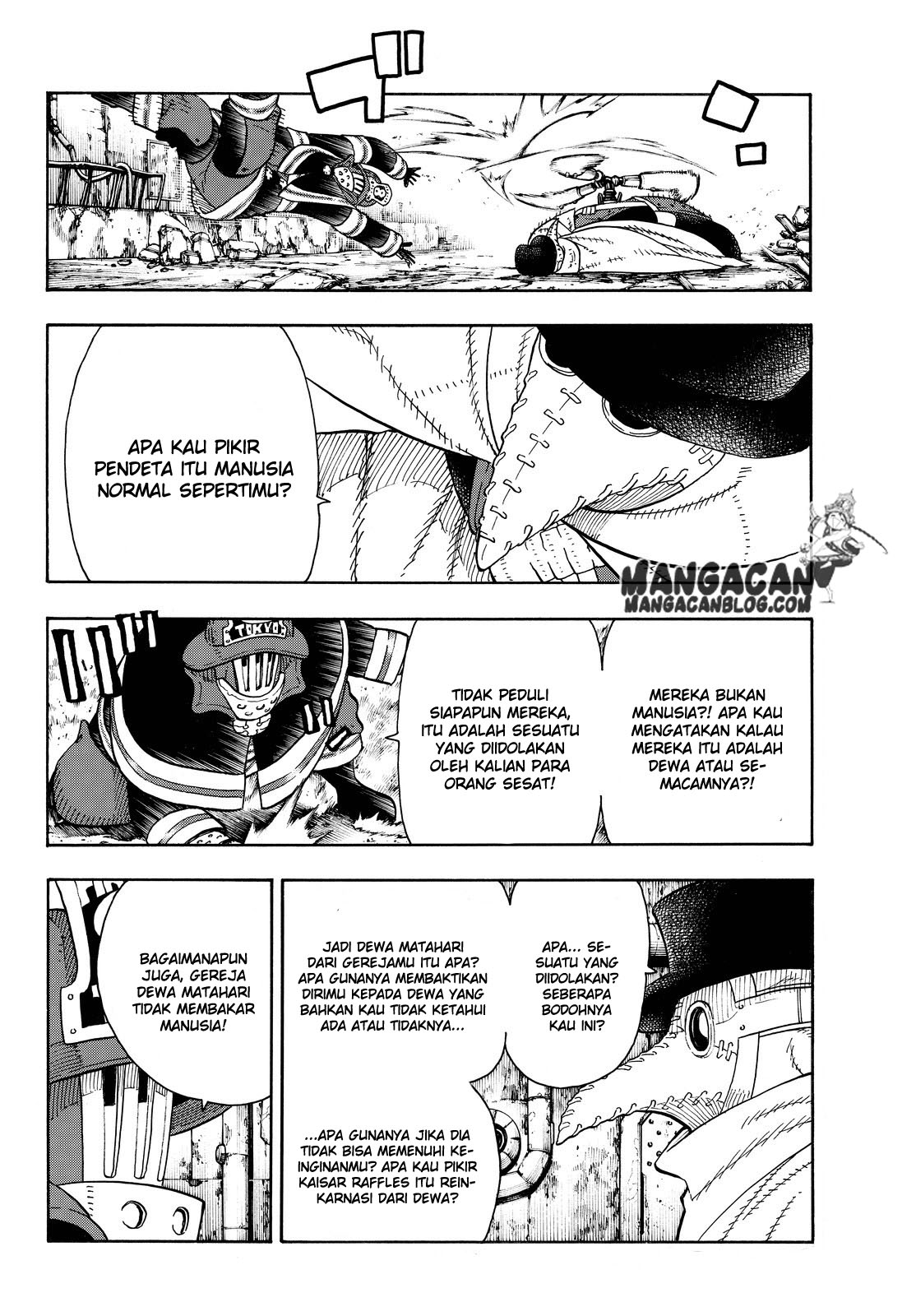 Enen no Shouboutai chapter 77 halaman 9