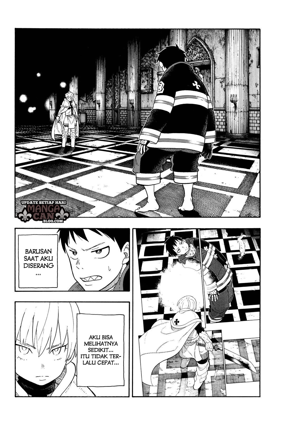 Enen no Shouboutai chapter 79 halaman 8