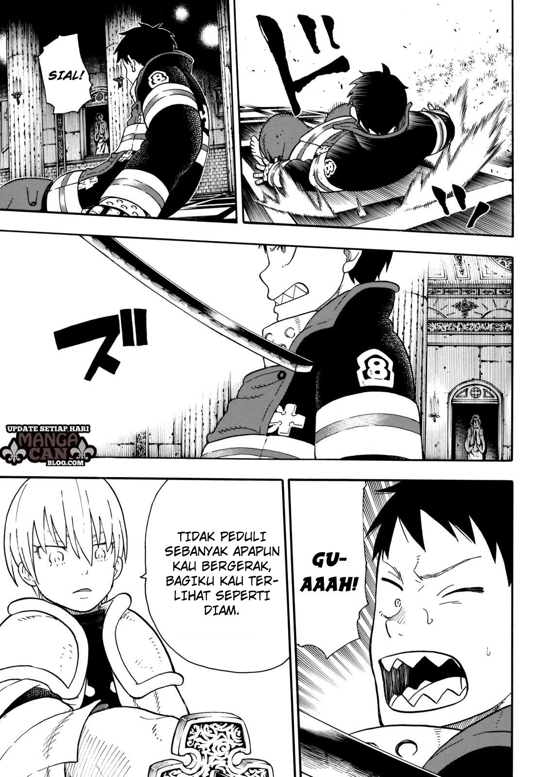 Enen no Shouboutai chapter 80 halaman 11