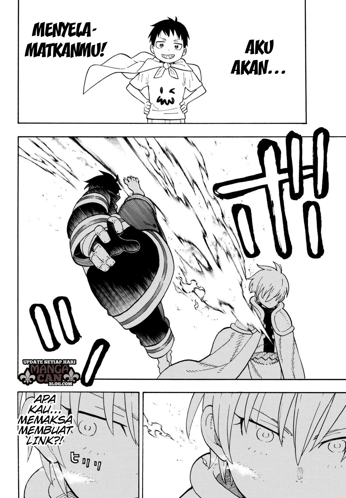 Enen no Shouboutai chapter 80 halaman 18