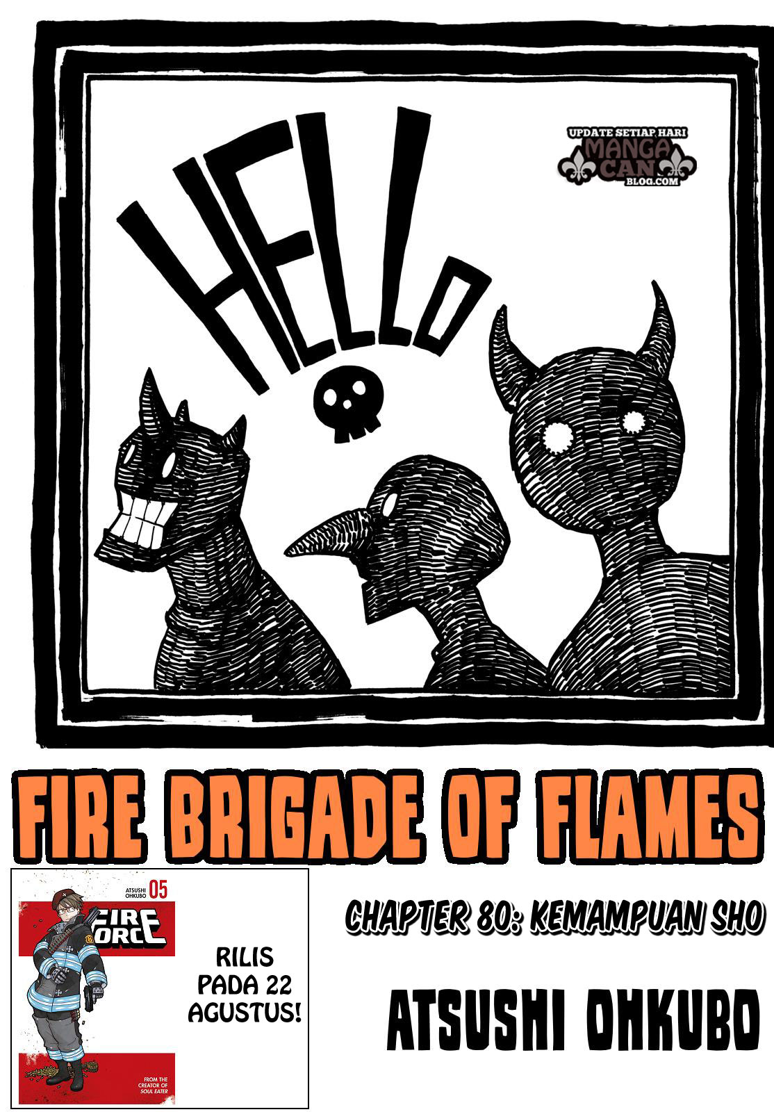 Enen no Shouboutai chapter 80 halaman 21
