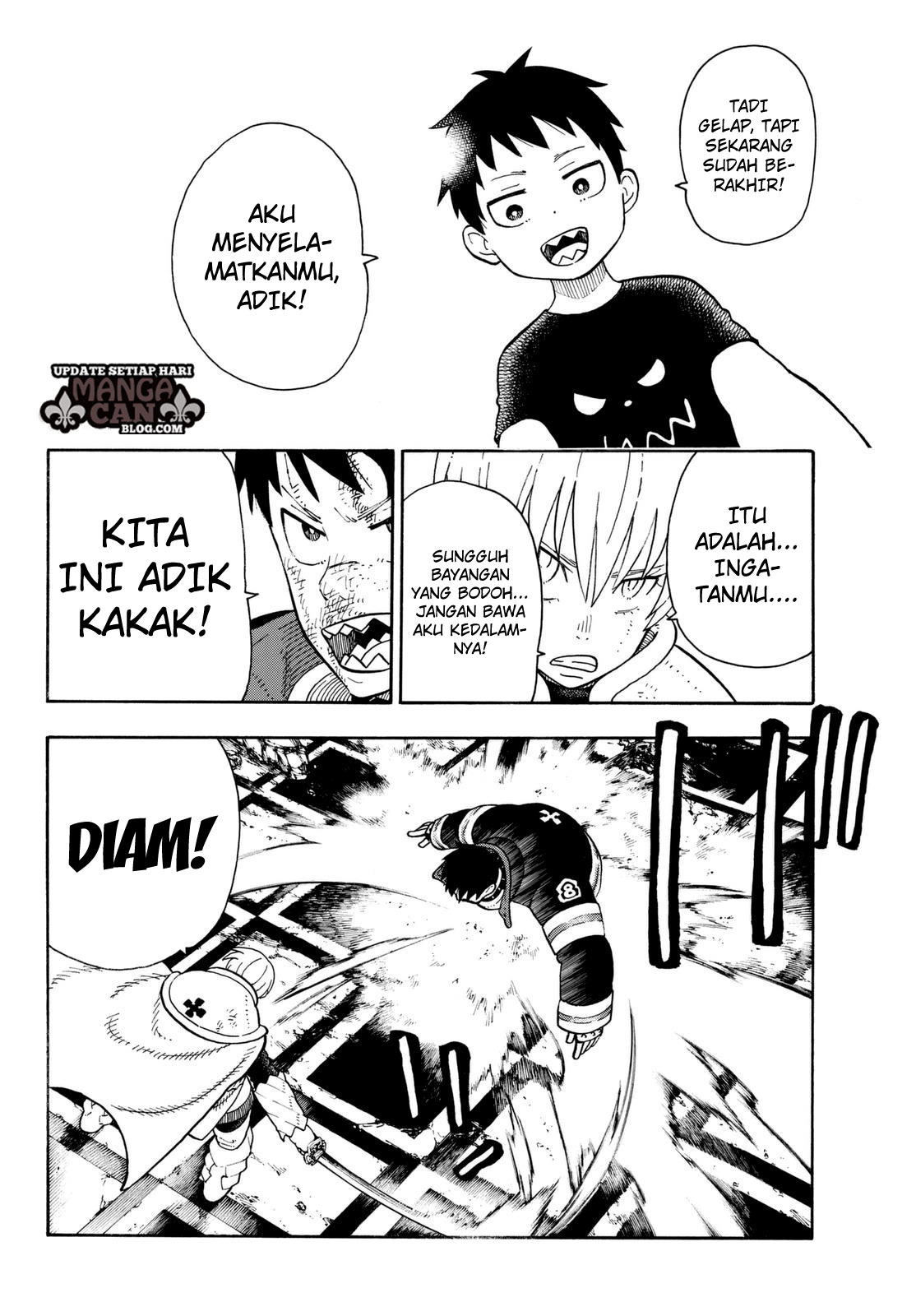 Enen no Shouboutai chapter 84 halaman 4