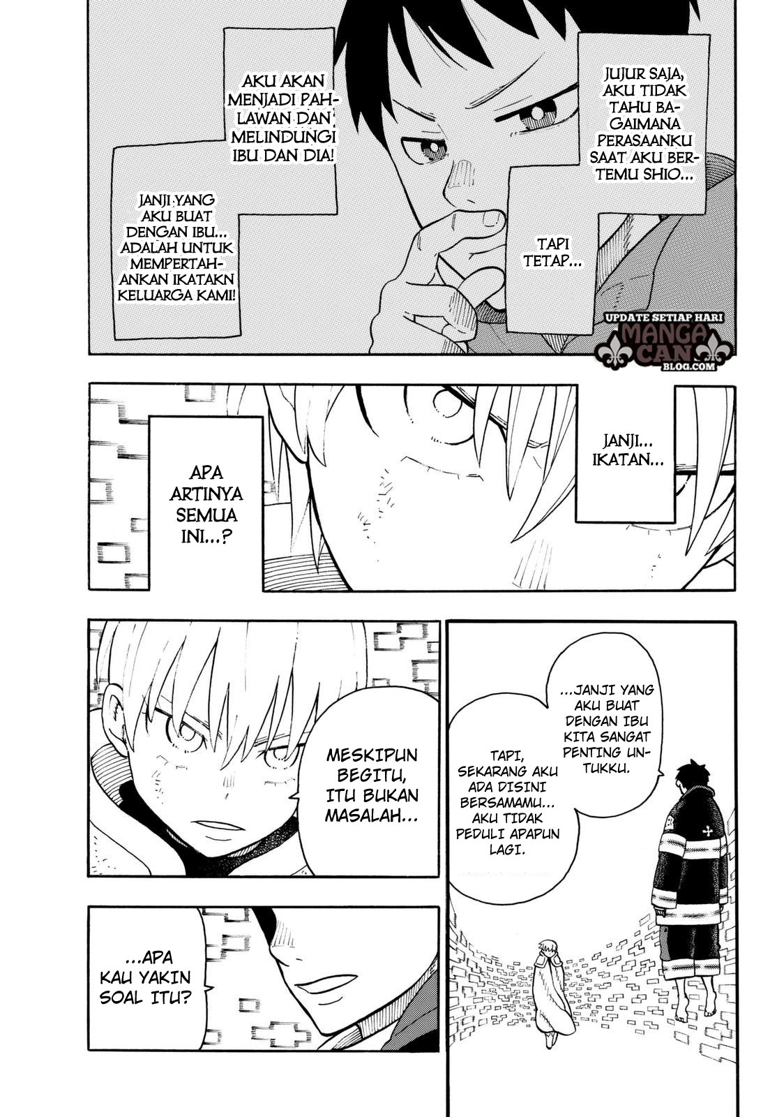 Enen no Shouboutai chapter 84 halaman 9