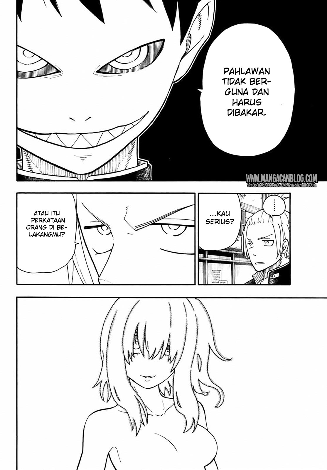 Enen no Shouboutai chapter 96 halaman 16