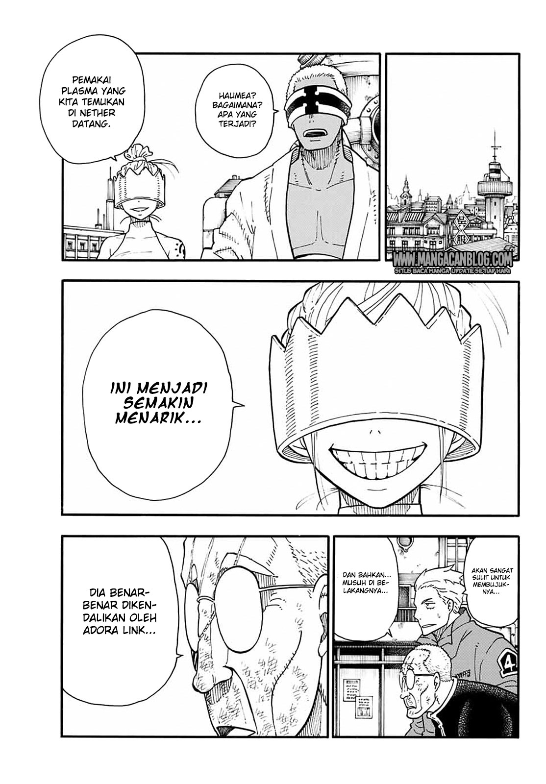 Enen no Shouboutai chapter 96 halaman 17