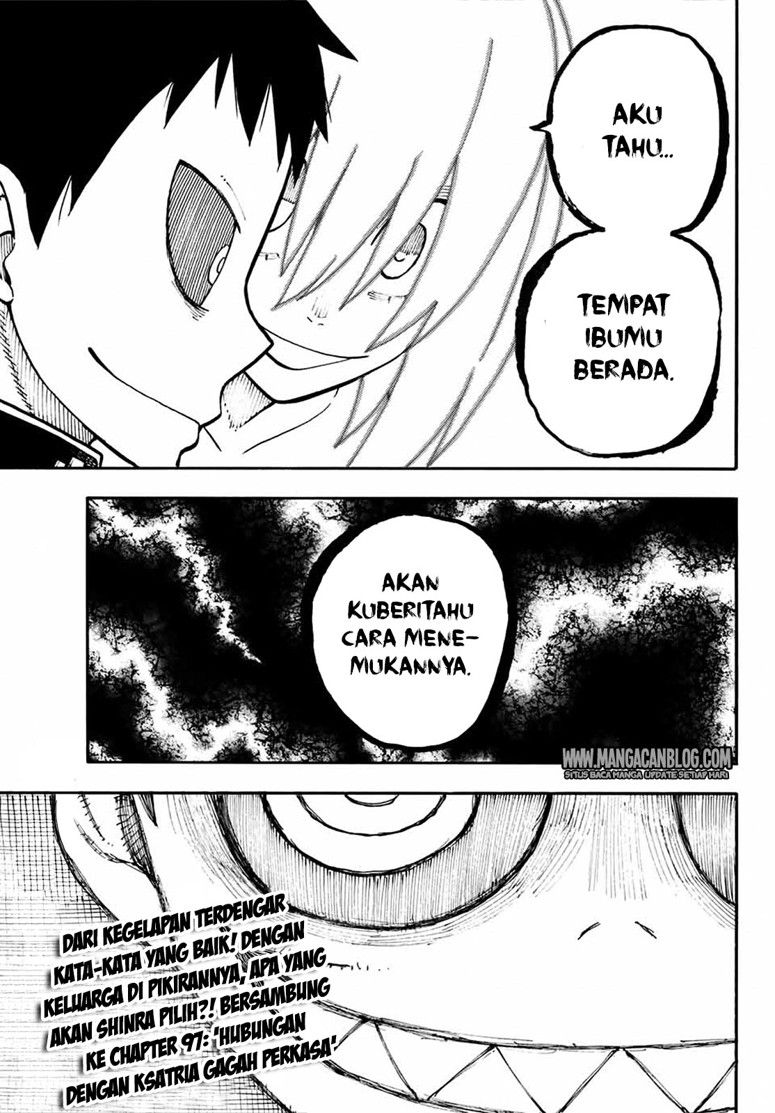 Enen no Shouboutai chapter 96 halaman 19