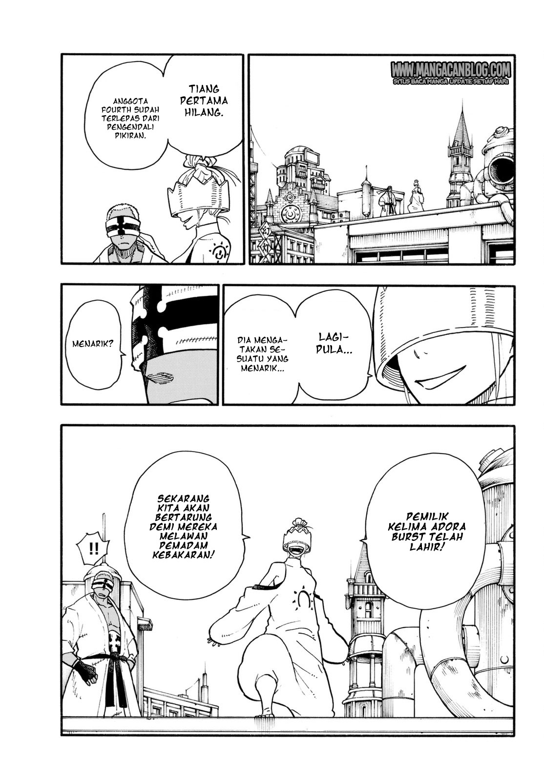 Enen no Shouboutai chapter 99 halaman 5