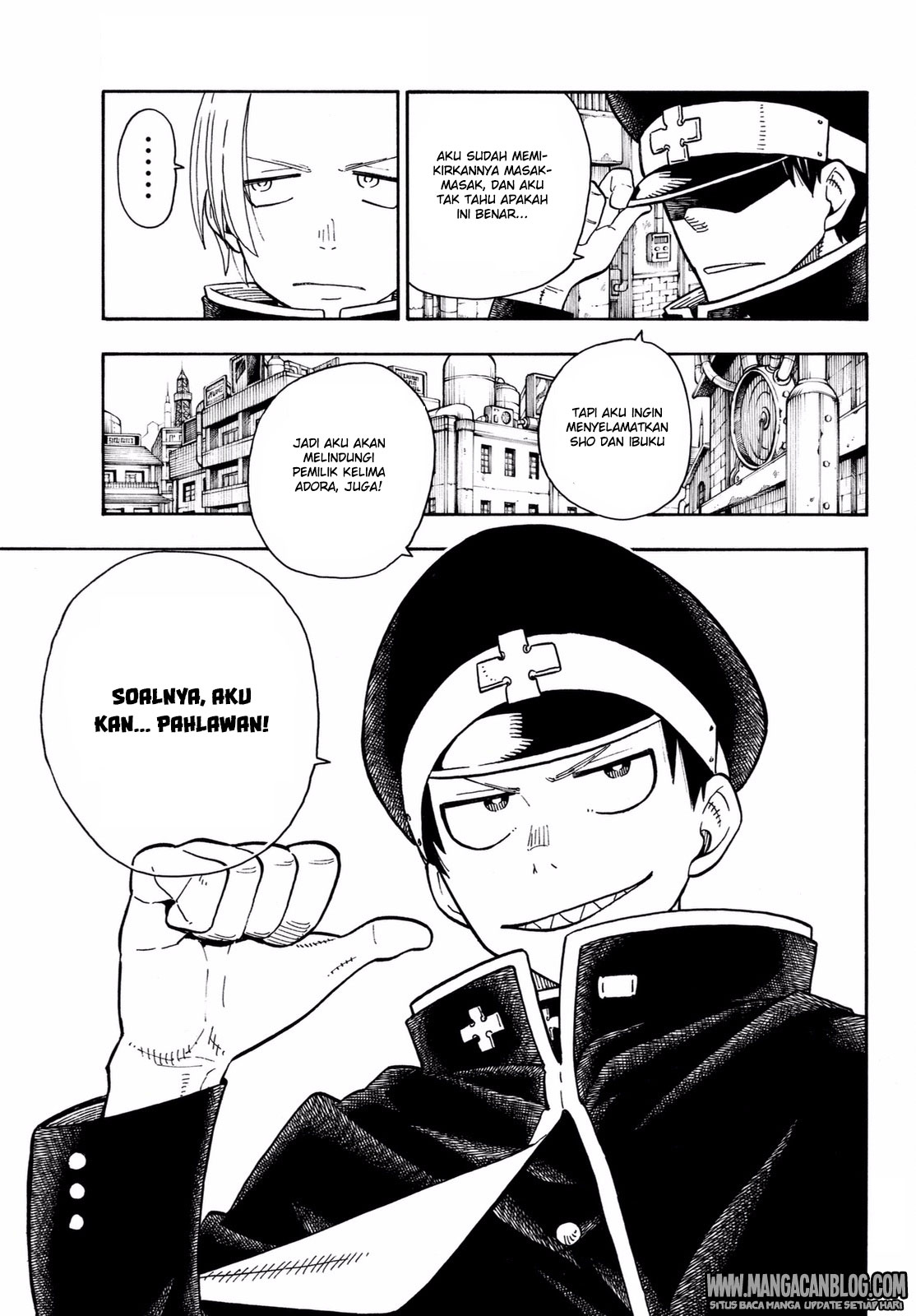 Enen no Shouboutai chapter 99 halaman 9