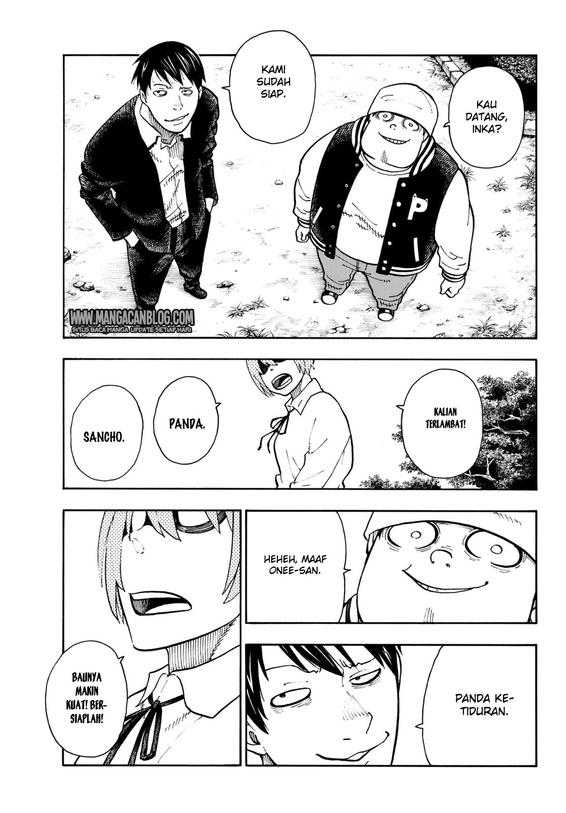 Enen no Shouboutai chapter 99 halaman 17