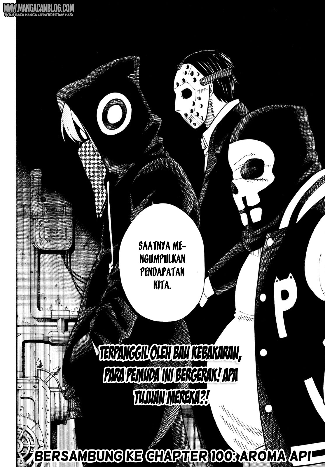 Enen no Shouboutai chapter 99 halaman 20