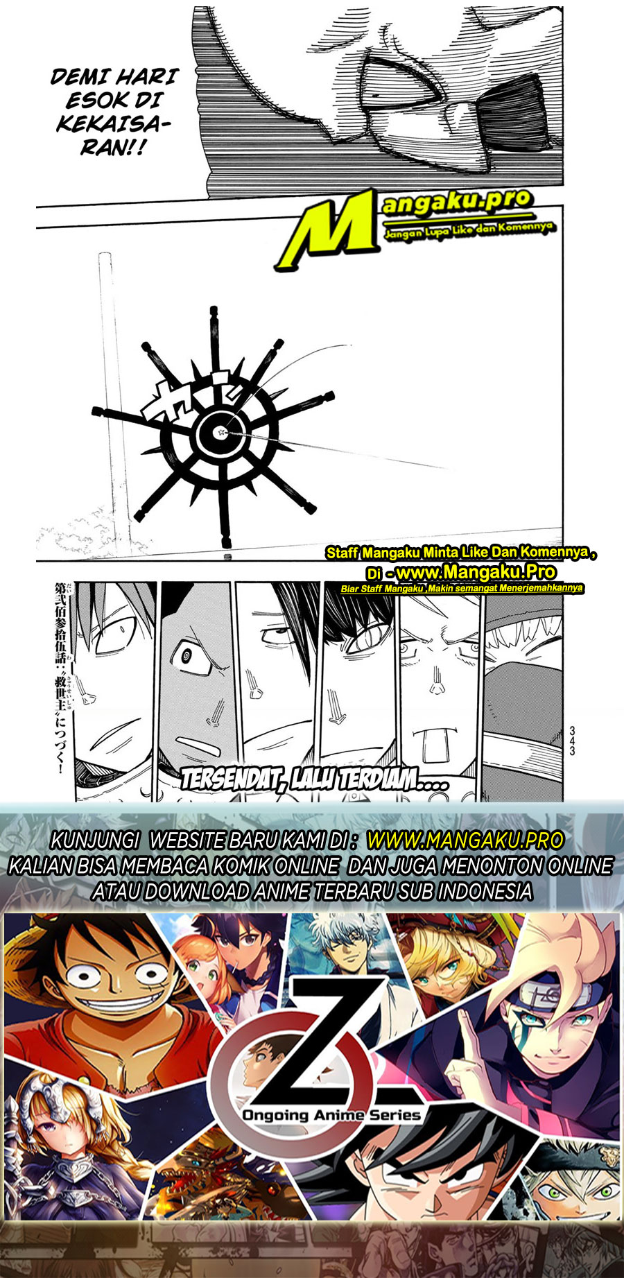 Enen no Shouboutai chapter 234 halaman 20