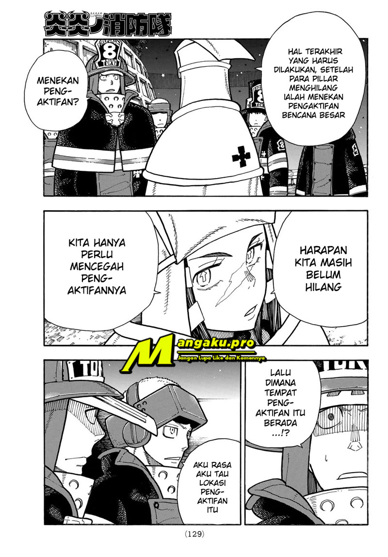 Enen no Shouboutai chapter 239 halaman 16