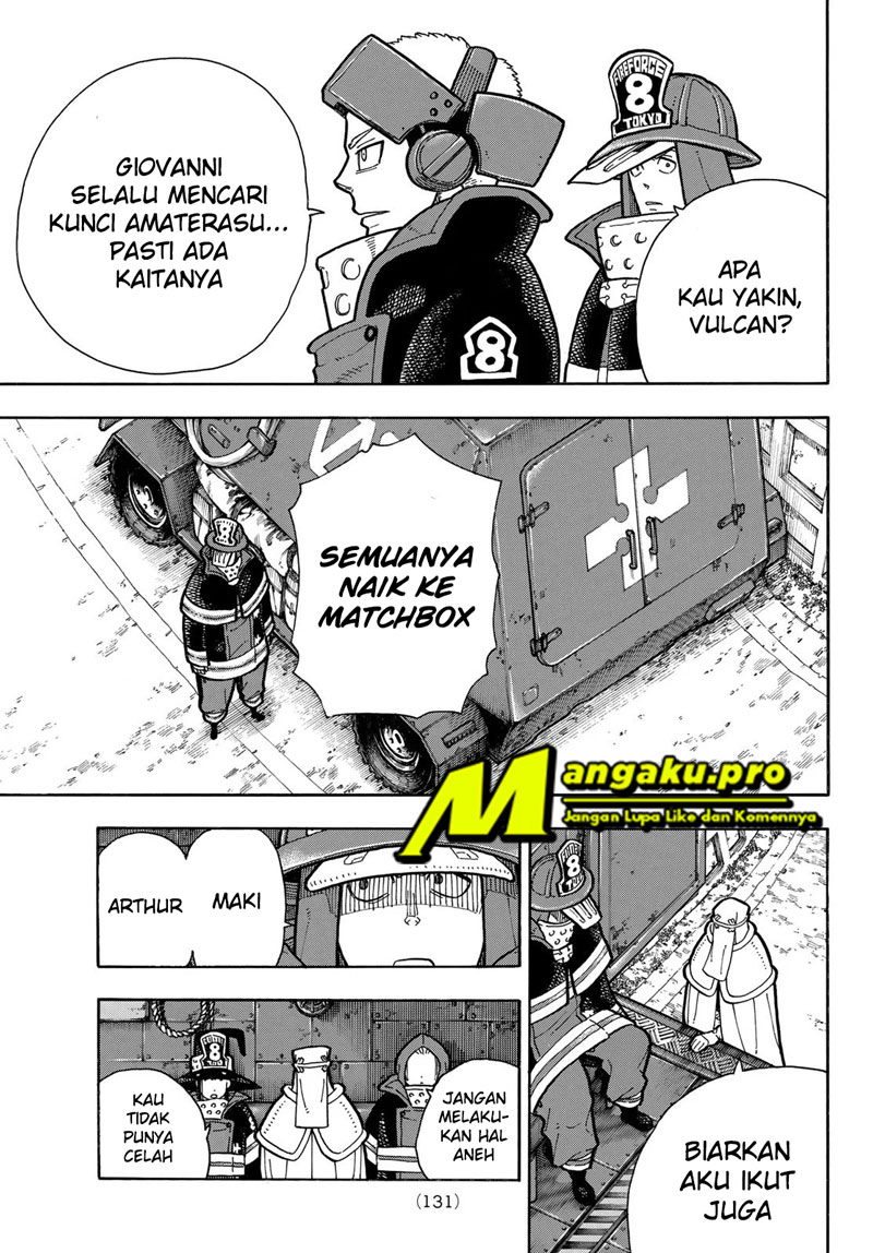 Enen no Shouboutai chapter 239 halaman 18