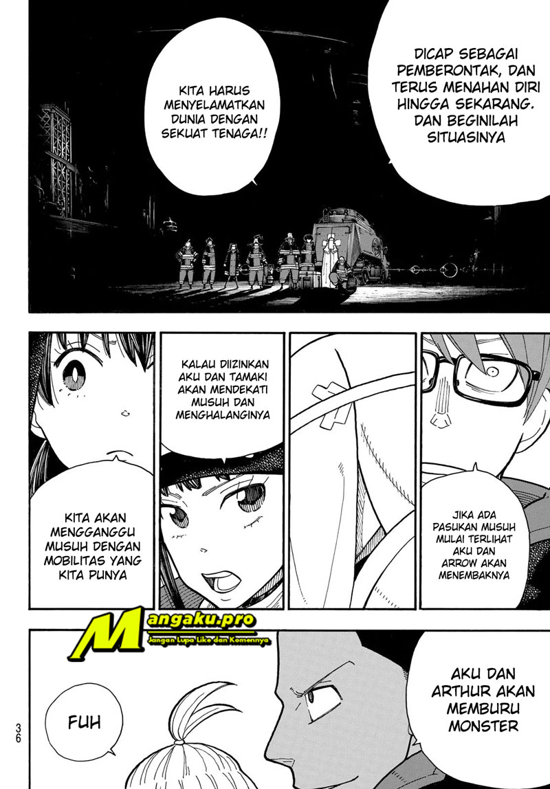 Enen no Shouboutai chapter 240 halaman 17