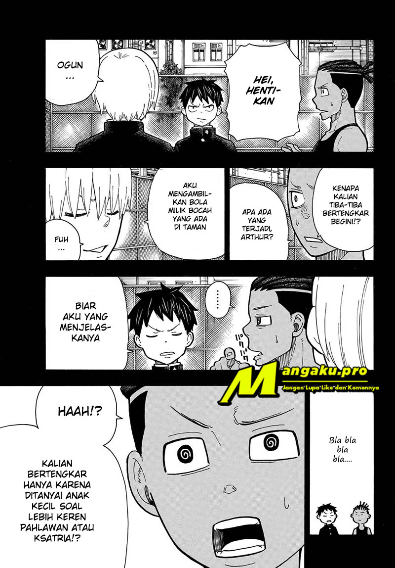 Enen no Shouboutai chapter 244 halaman 4