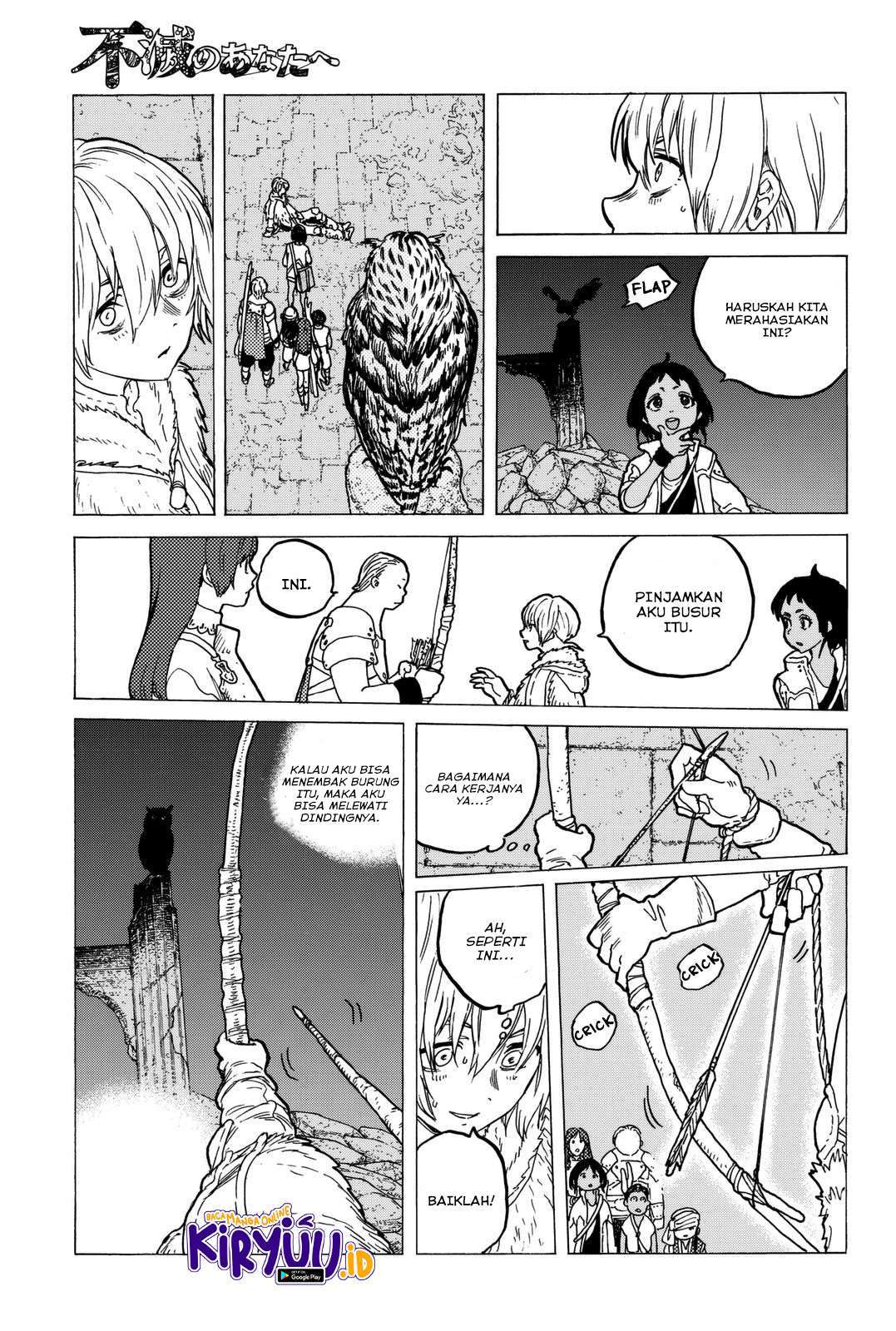 Fumetsu no Anata e chapter 34 halaman 8