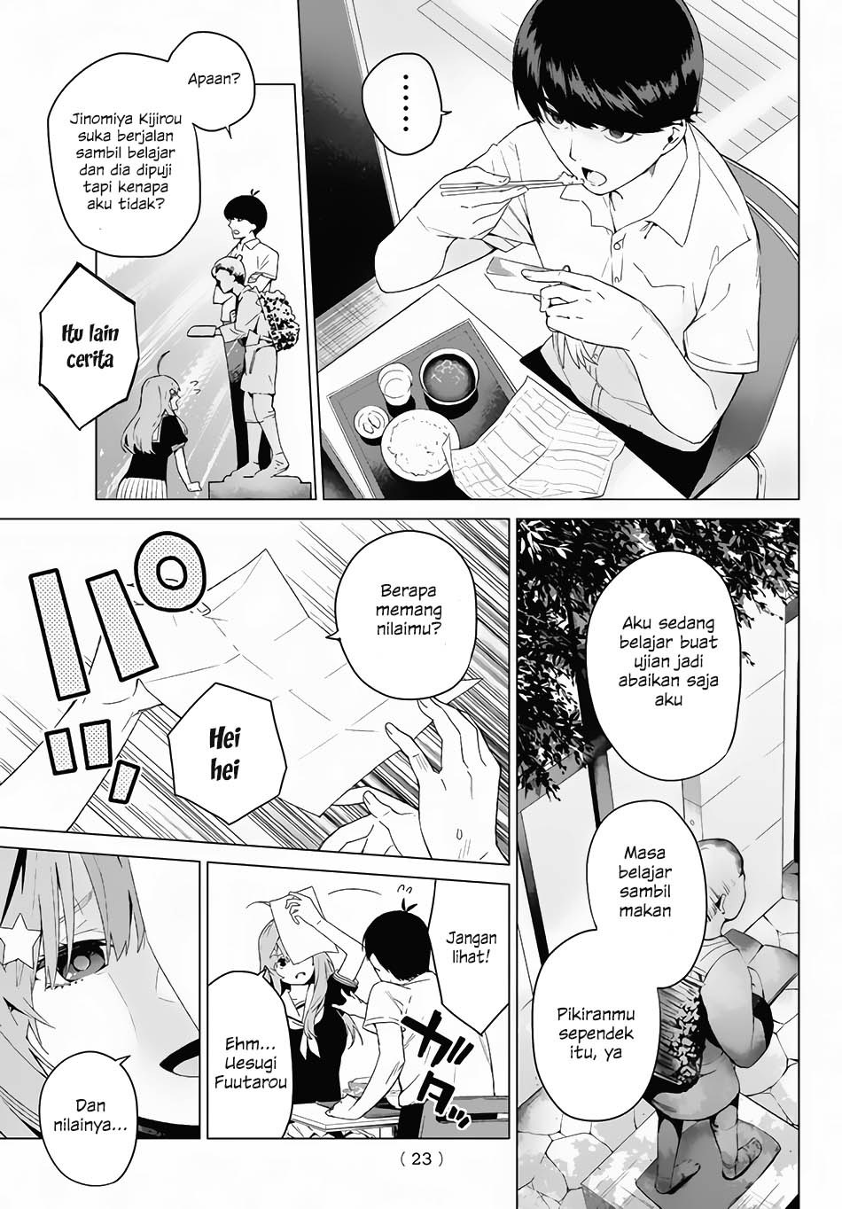 Go-Toubun no Hanayome chapter 1 halaman 10
