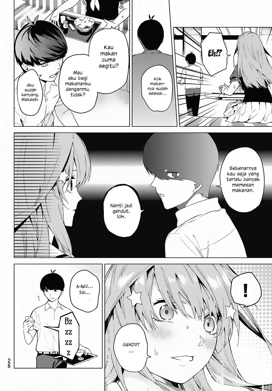 Go-Toubun no Hanayome chapter 1 halaman 13