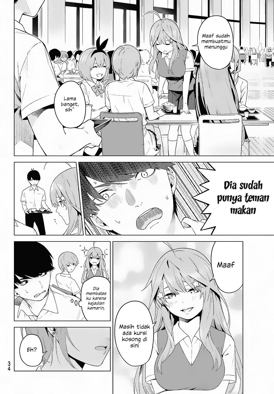 Go-Toubun no Hanayome chapter 1 halaman 21