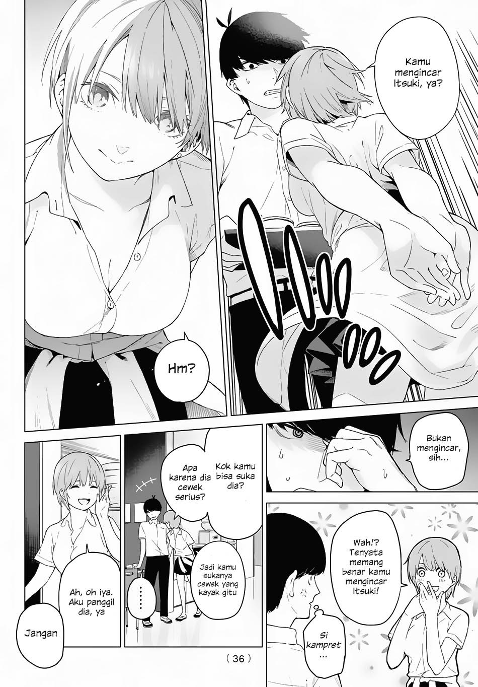Go-Toubun no Hanayome chapter 1 halaman 23