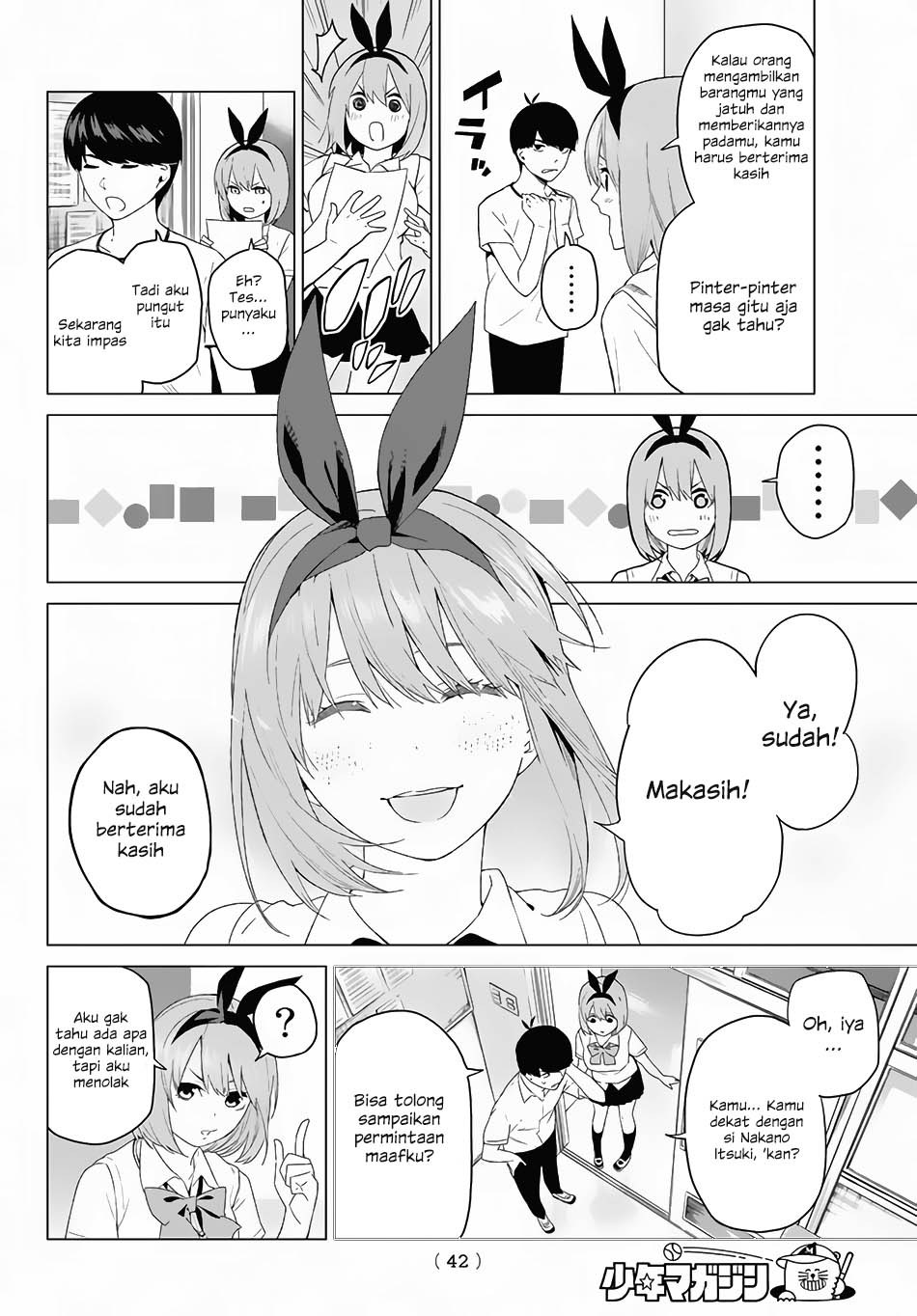 Go-Toubun no Hanayome chapter 1 halaman 29