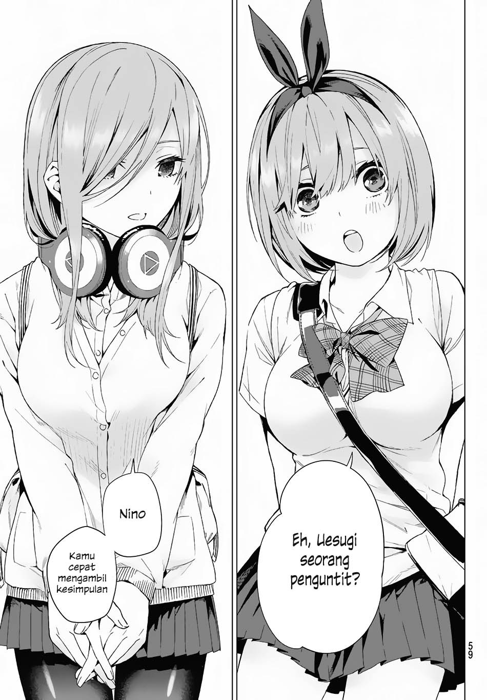 Go-Toubun no Hanayome chapter 1 halaman 46