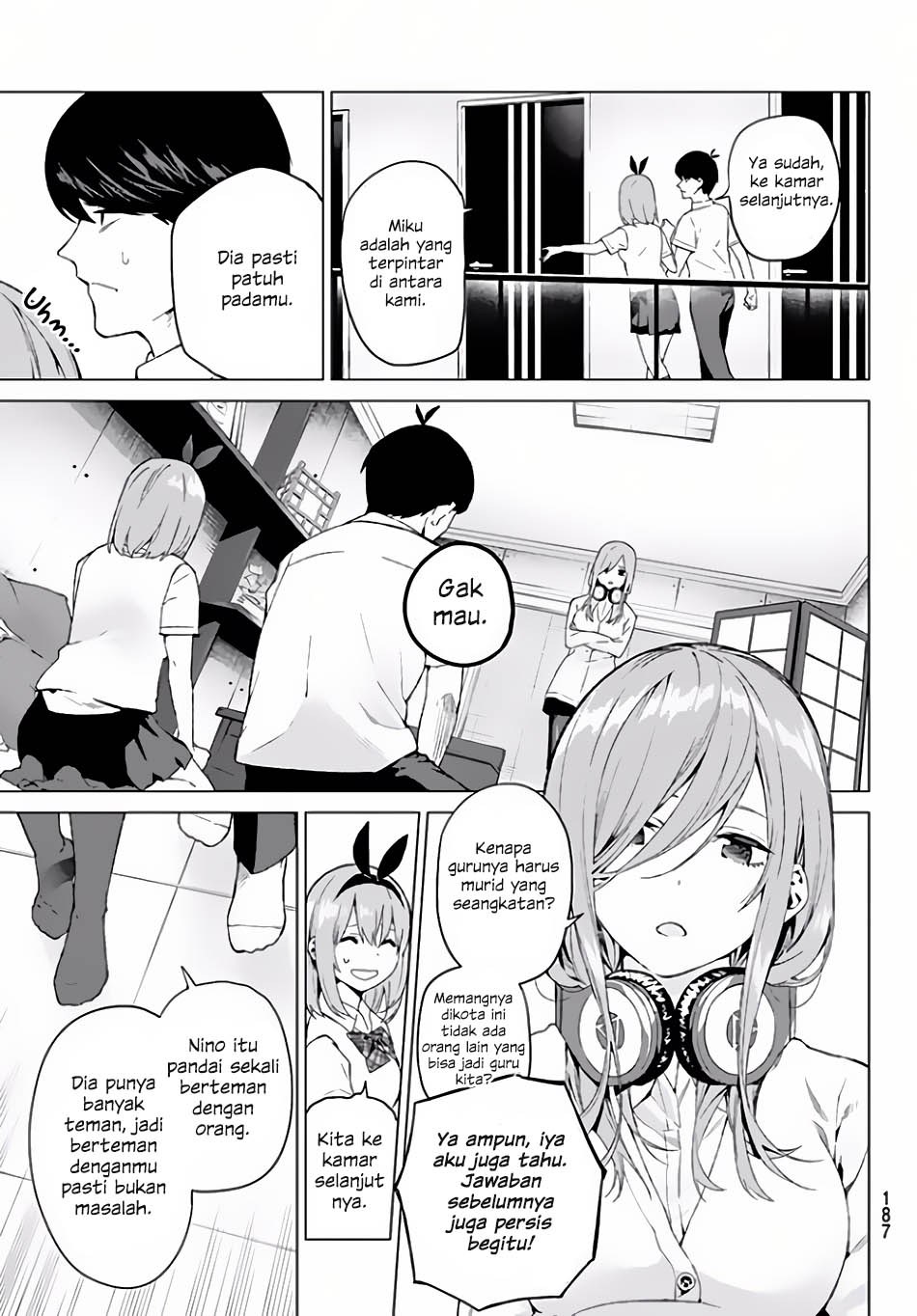 Go-Toubun no Hanayome chapter 2 halaman 10