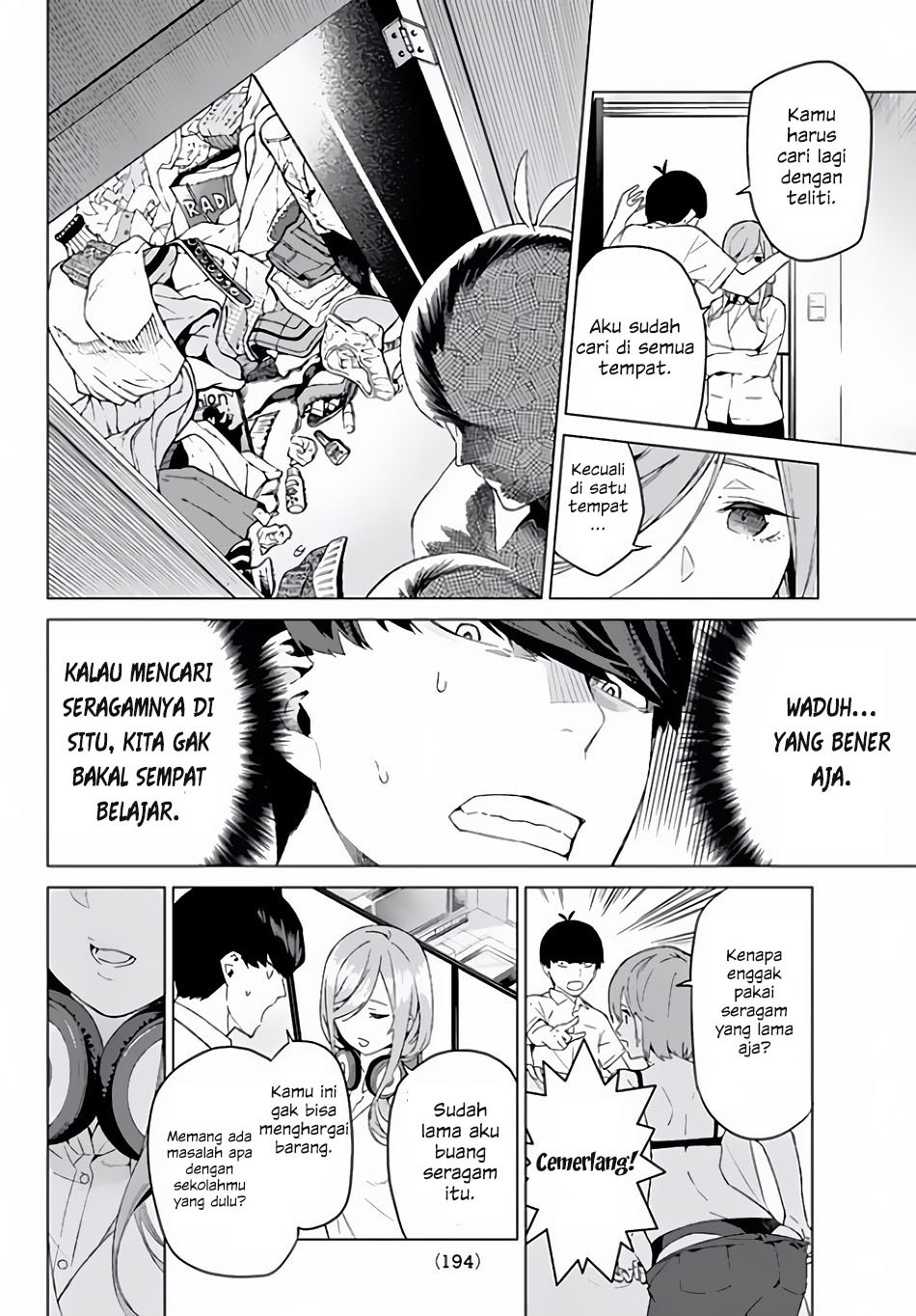 Go-Toubun no Hanayome chapter 2 halaman 17