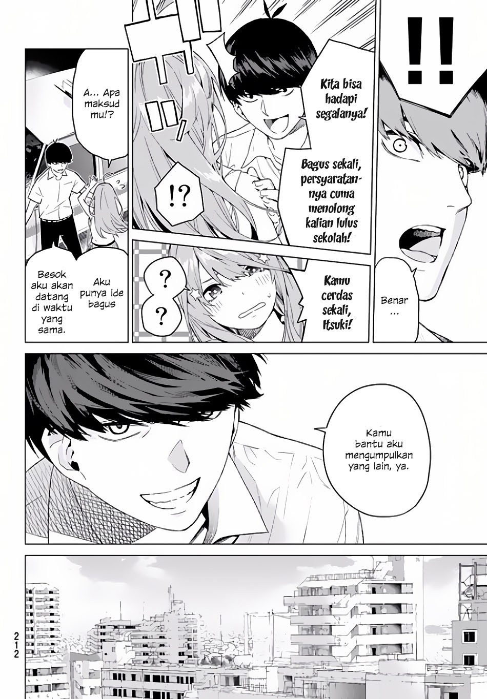 Go-Toubun no Hanayome chapter 2 halaman 35