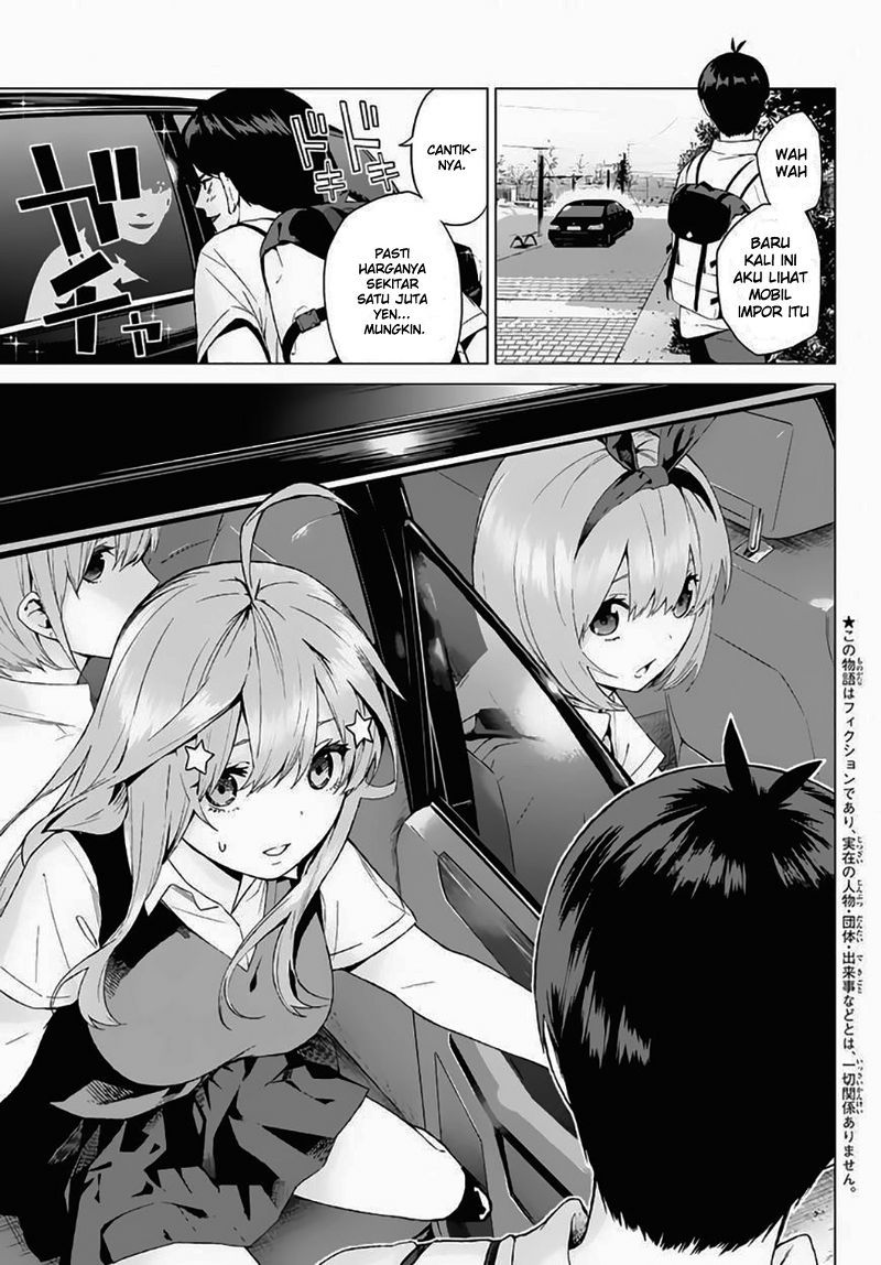 Go-Toubun no Hanayome chapter 3 halaman 4