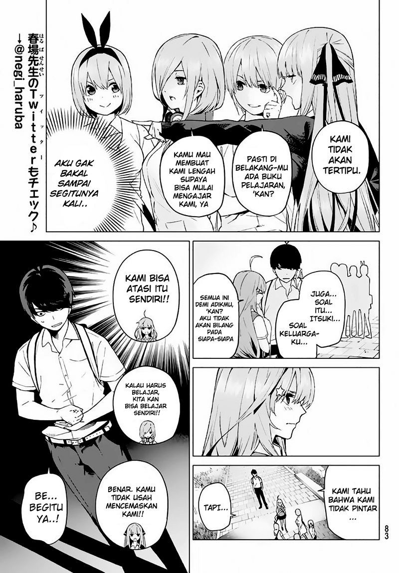 Go-Toubun no Hanayome chapter 3 halaman 6